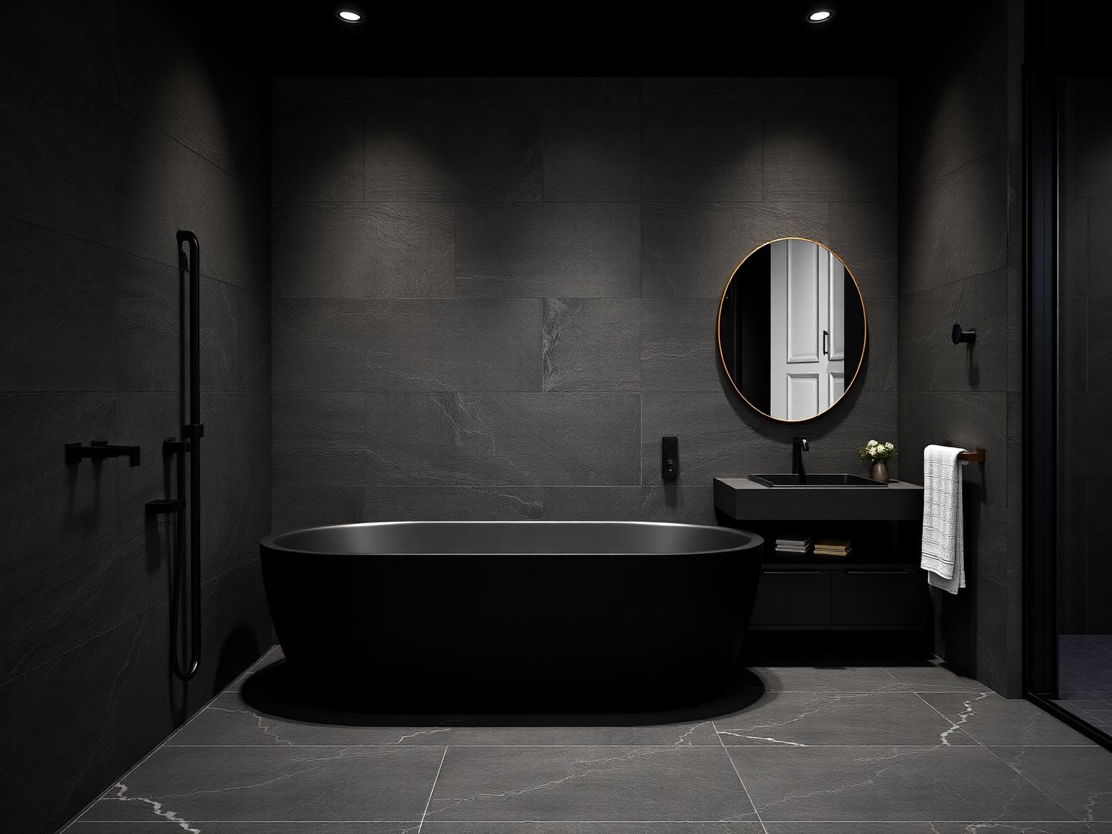 Bathroom renovation standard — visual reference — illustrative visual example of renovation standards, not a completed MARCVEX project